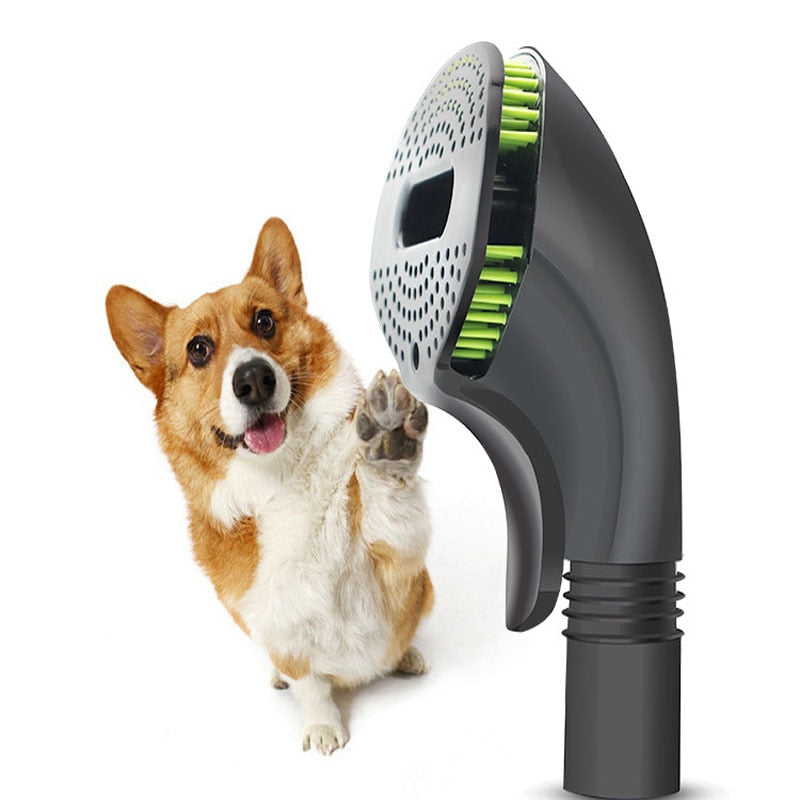 Pet Grooming Brush Loose Puppy Hair Cleaning Tool with soft bristles for effective fur removal and grooming comfort.