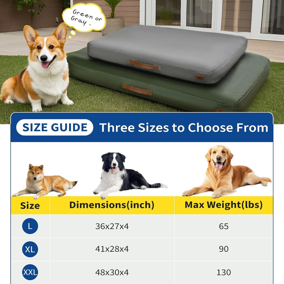 Inflatable Waterproof Travel Dog Bed portable design