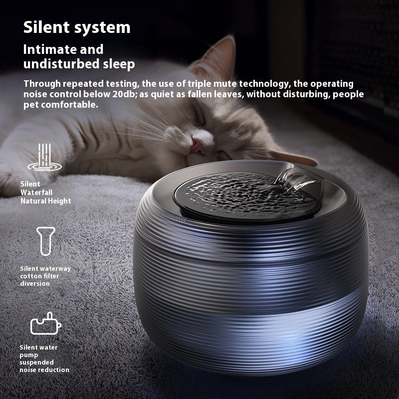 Modern Home Fashion Automatic Loop Pet Drinking Bowl design