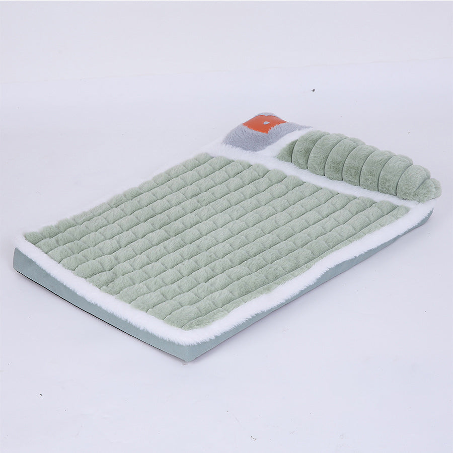 Warm And Comfortable Dog Mat For Autumn And Winter, Detachable And Washable, Suitable For Large Dogs Dog Bed Pet Supplies